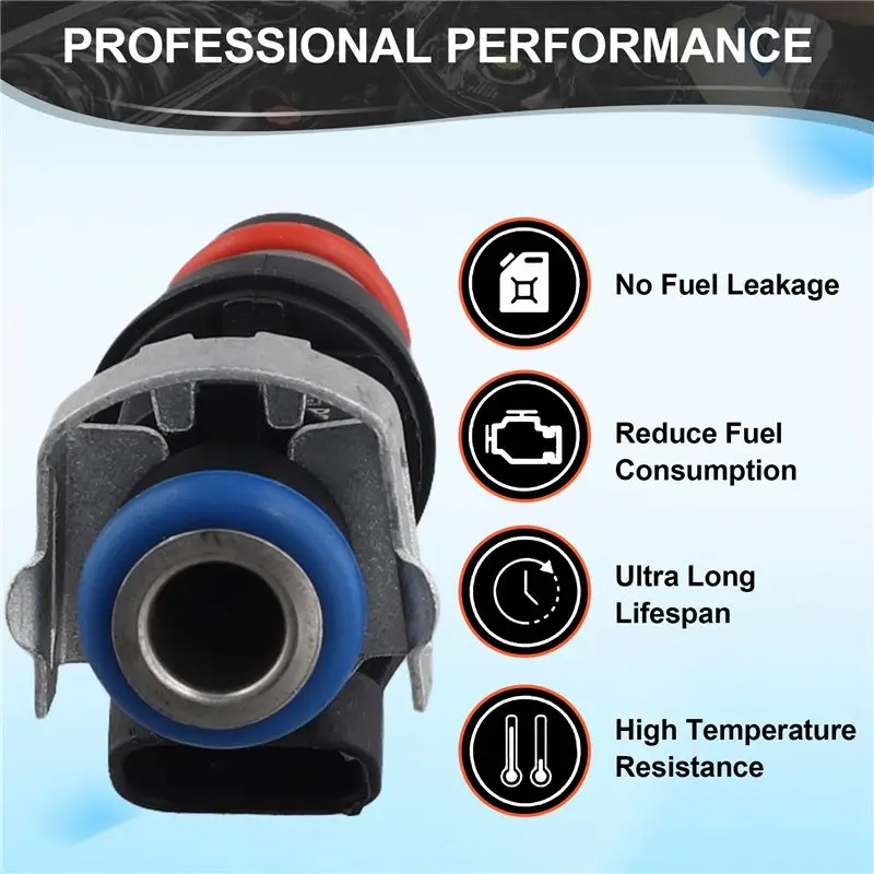 

X39A-8X 42Lb 440Cc New Fuel Injector Nozzle 25348180 For GMC MARINE 8.1L V8
