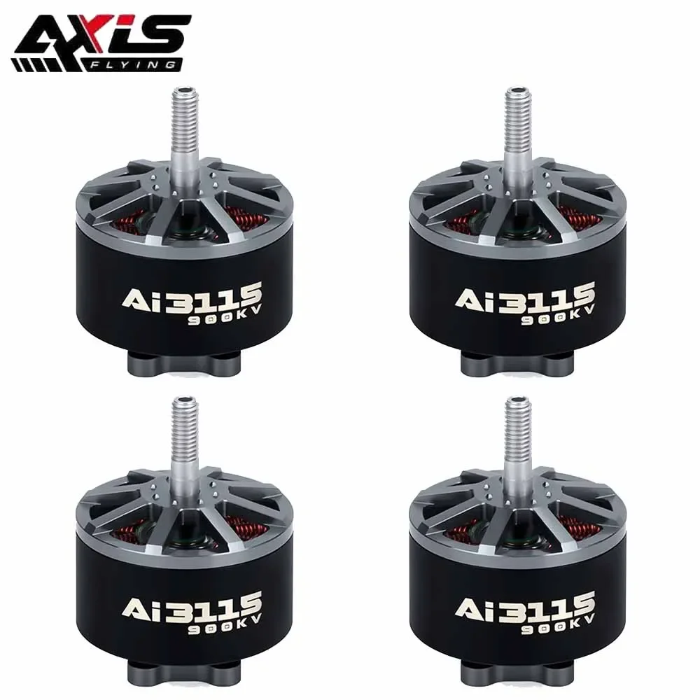 

AxisFlying AI3115 3115 900KV Brushless Motor 3-6S for 8-10inch Long Range Cinelifter Drone