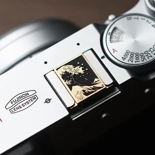 Imagen 2 del producto Cubierta de zapatos calientes de Metal para Fujifilm X100VI X-T50 X-T4 X-T3 X-T10 X-T20 XM5 X-T30 Xpro3 X100F X-E4 Leica Olypus Nikon