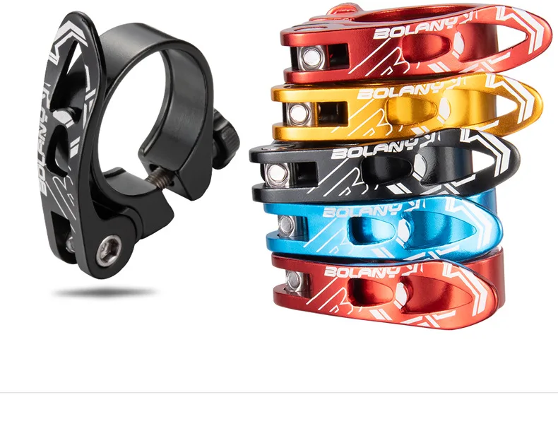 

Зажим для подседельного штыря велосипеда MTB, быстросъемный сверхлегкий алюминиевый сплав, крепление для подседельного штыря велосипеда 31,8 мм 34,9 мм, аксессуары для велоспорта