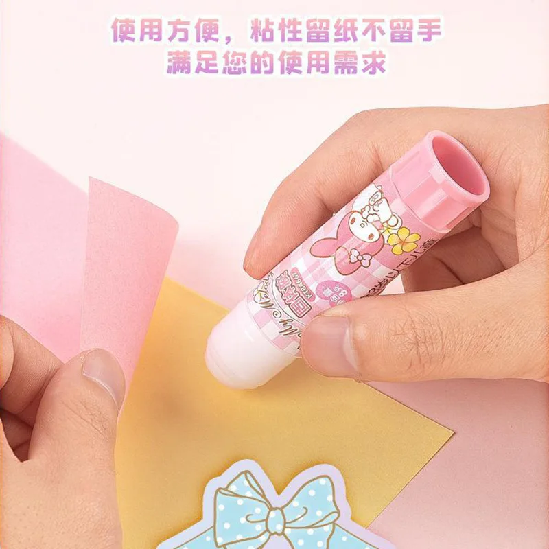 Cartoon Cinnamorolls Kuromis Solid Glue Cartoon Cute High Appearance Level Mys Melodys Student Hand Glue School Supplies