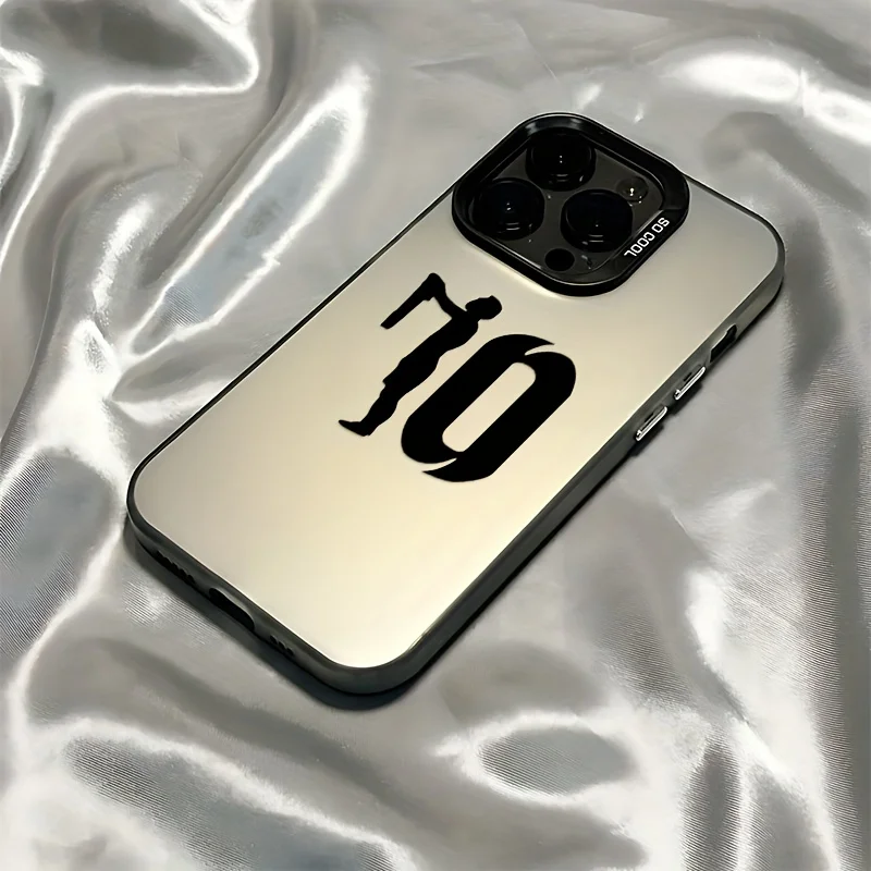 Lucky Football Number Mobile Case for iPhone 17 16 15 14 13 12 11 Pro/ Max/Plus Anti-fall and Shock Protection Rear Cover