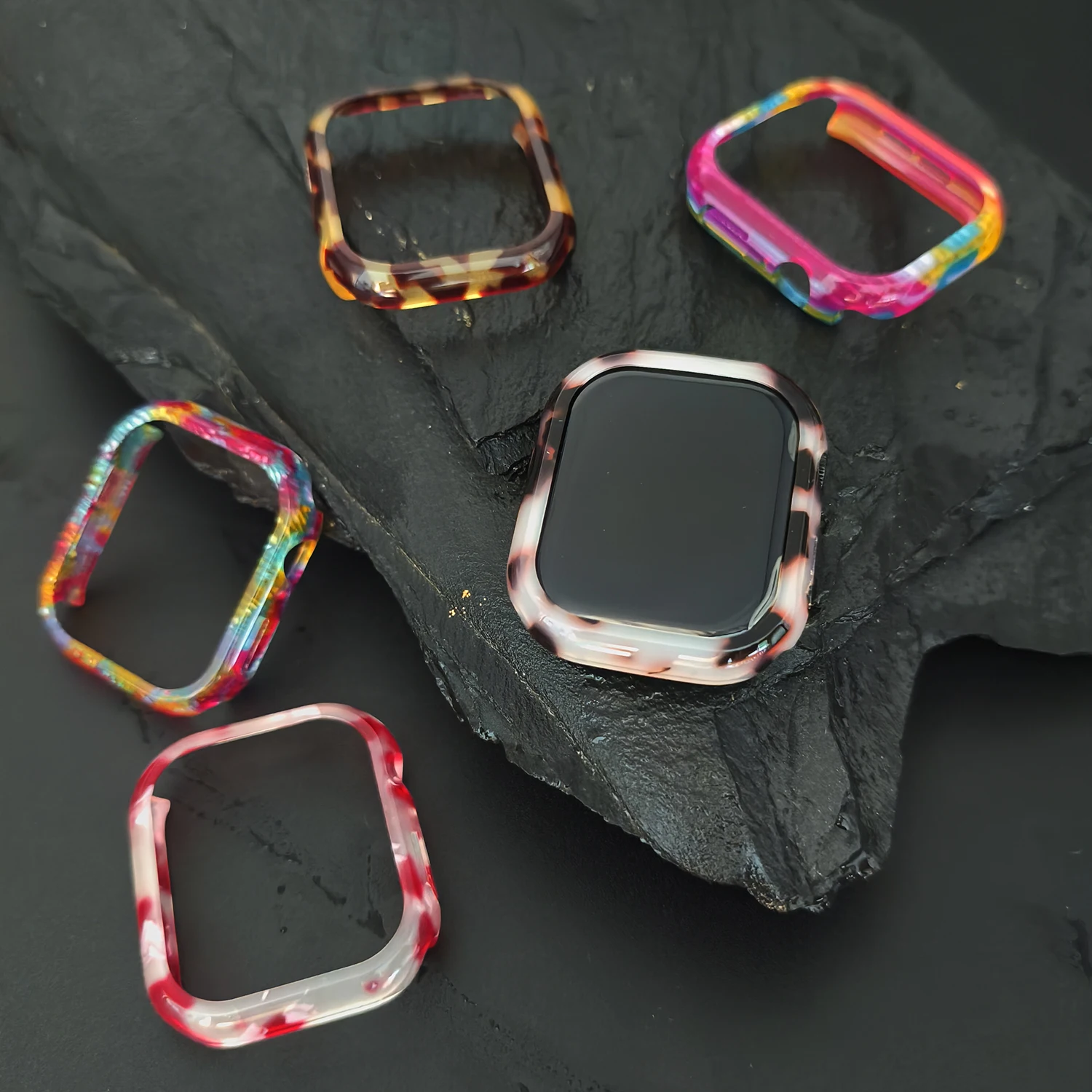 �y�Z�[�����z�J���t���Ȏ������󎞌v�P�[�X Apple Watch S10 46 �~�����[�g�� 45/44 �~�����[�g�� 42 �~�����[�g�� 40/41 �~�����[�g�� 38 �~�����[�g���������v�P�[�X Iwatch S9/8/7
