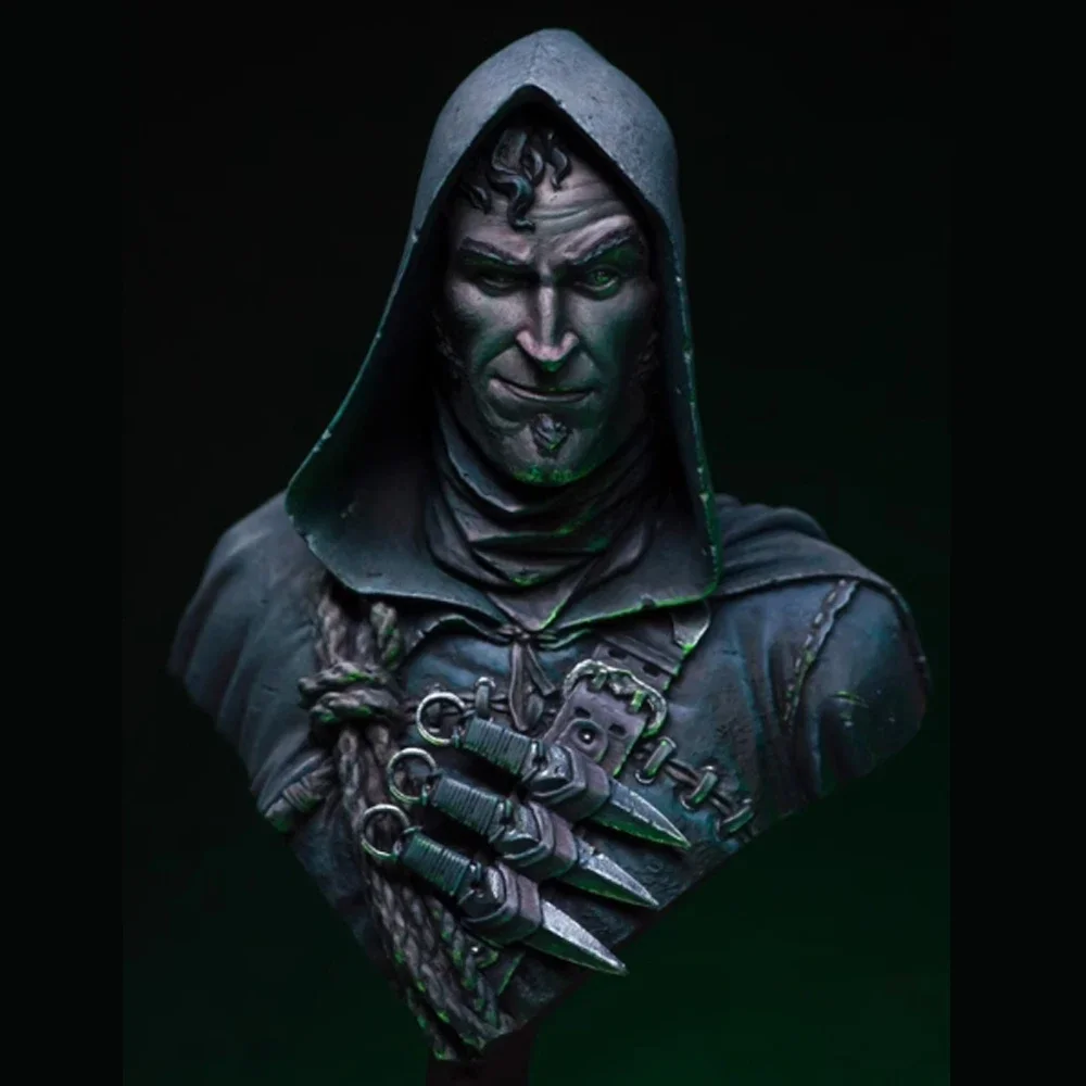 1/12 Ghost Assassin, Resin Model figure Bust, GK, Fantasy theme, Unassembled and unpainted kit