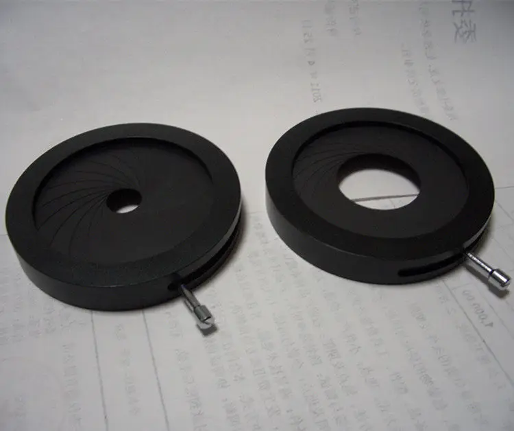 ZT03ID series dimmable diaphragm, manual small hole, integrated aperture, optical laboratory concentrator