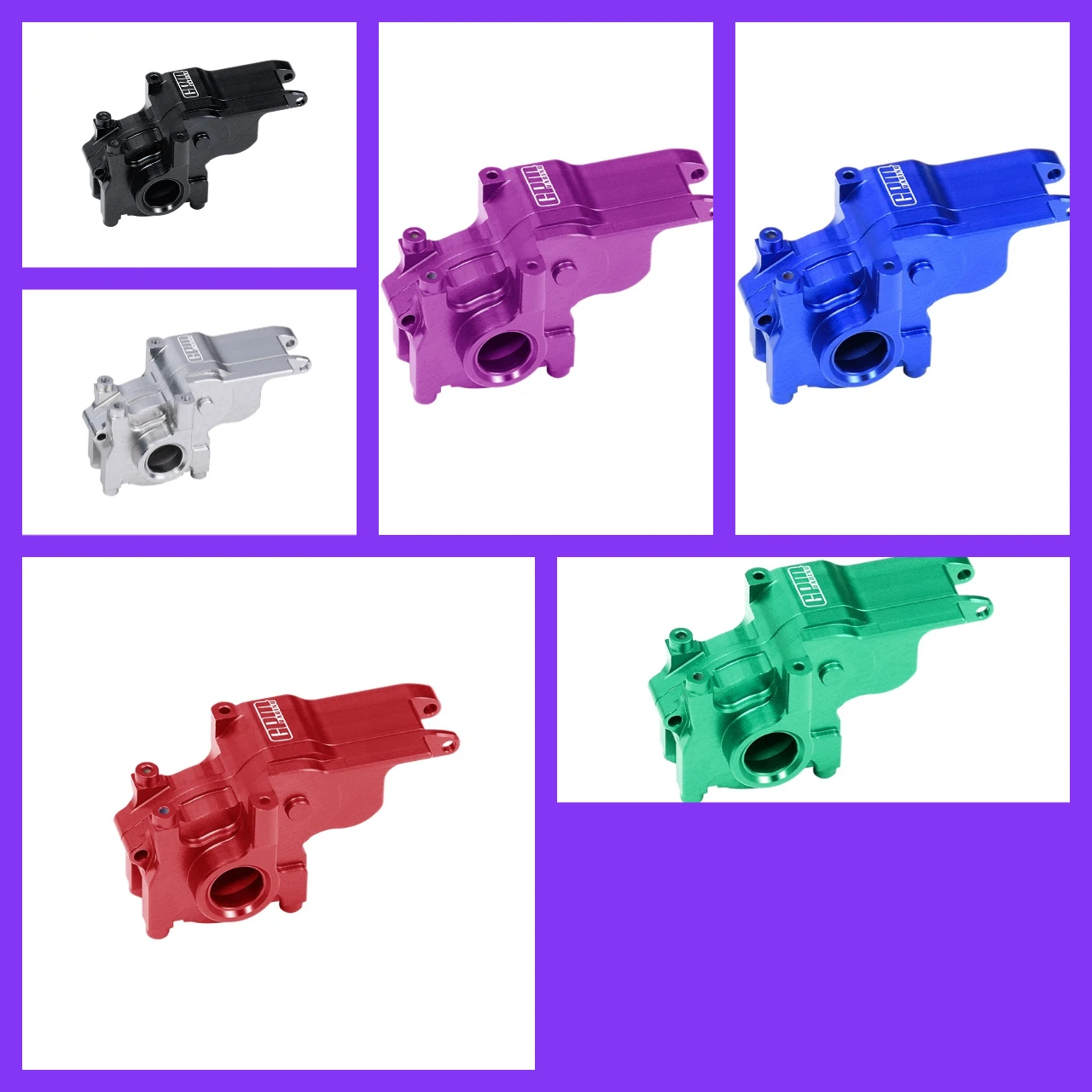 

Корпус трансмиссии из сплава GPM 7075 для Micro-B 1/28 Micro-T 1/24