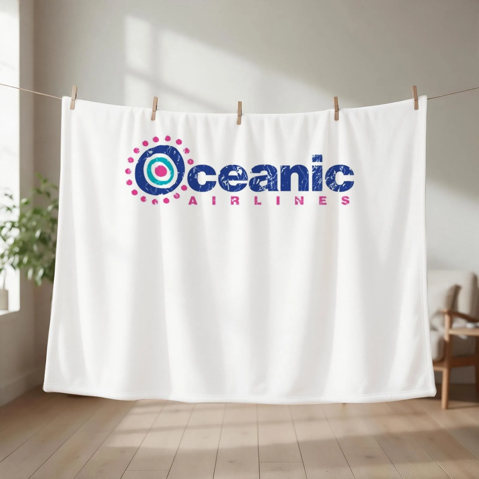 Oceanic Airlines (LOST) Classic Throw Blanket christmas decoration Plaid Decorative Throw Decorative Sofa Blankets