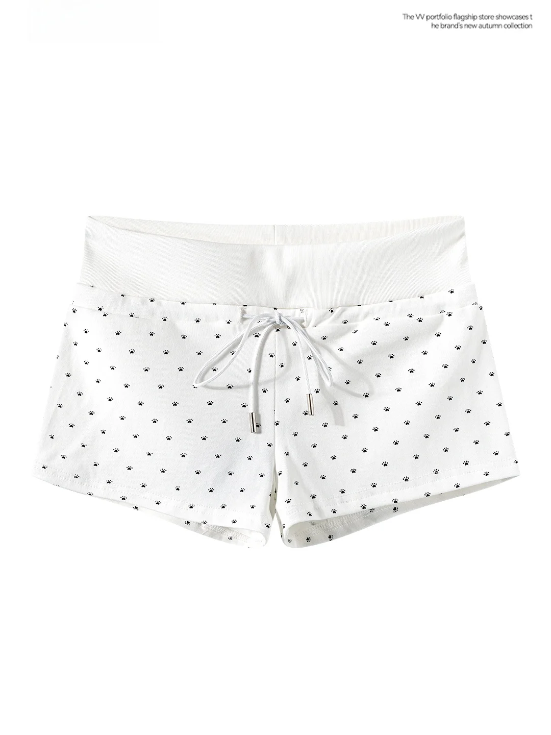 Polka Dot High Waist Slimming Underwear Shorts Women's Summer High End White Butt Lifting Tight Fit Bottoms for Younger Look