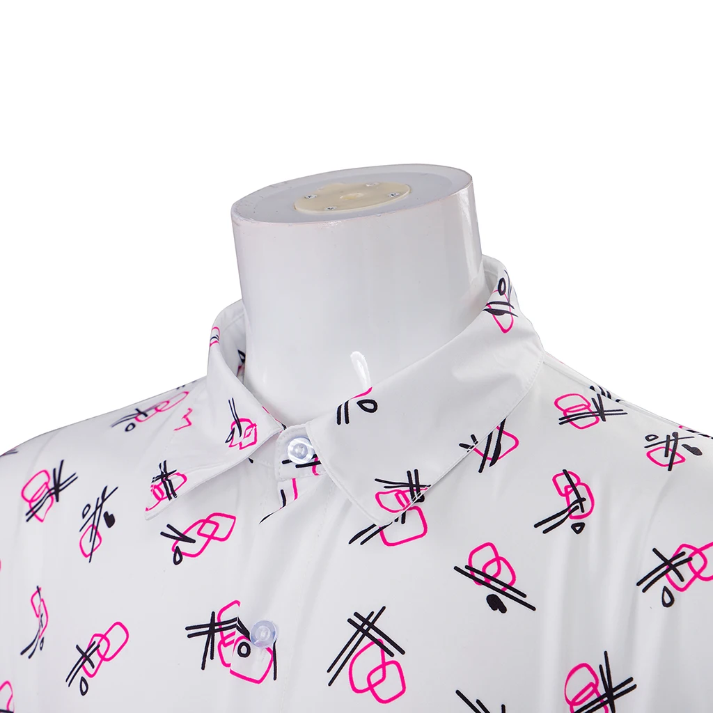 Disfraz de película Ace Ventura para hombre, disfraz de detective para mascotas, Top, falda, pantalones cortos, traje de Cosplay de Carnaval y Halloween