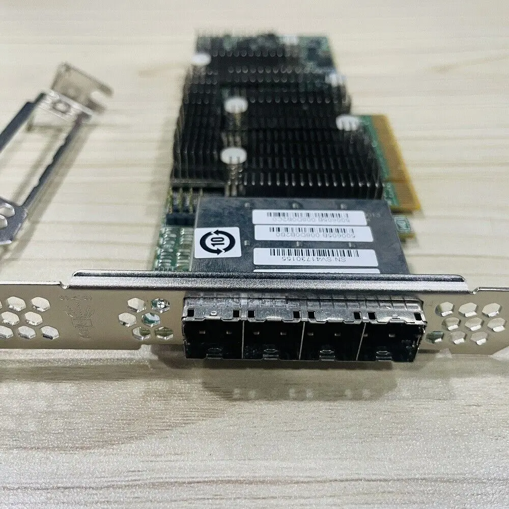 Obrázek 5: LSI 9206-16E PCI-E 3.0 x8 HBA ho mód w/both závorkách SAS2308 ZFS UNRAID FREENAS