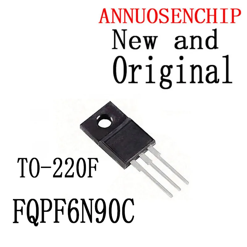 10PCS New and Original TO-220F 6N90C TO-220 FQPF6N90 TO220F 6N90 FQPF6N90C