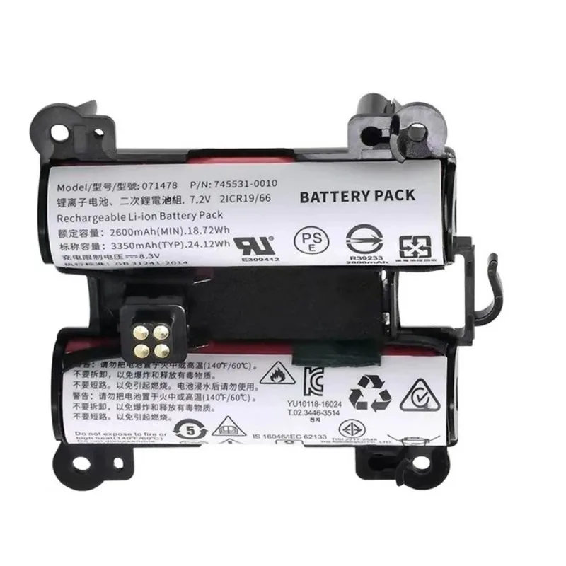 071478 7.2V 3350mAh 24.12Wh 078068 Replacement Battery for Bose SoundLink Revolve Revolve+ Portable Bluetooth Speaker Battery