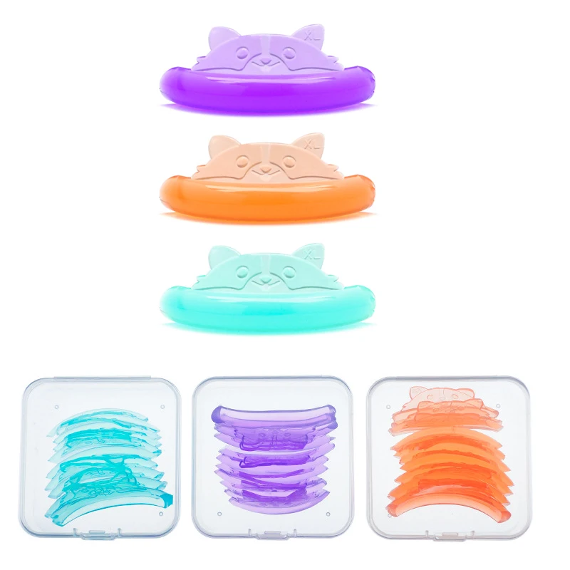 

5 Pairs Eyelash Lifting Kit Silicone lamination Pad Reusable Lash Perming Rods 3D Lashes Extension Curler Makeup Accessories