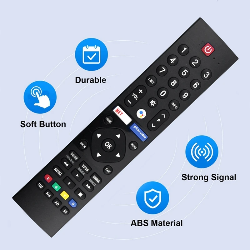 Replace Vioce Remote Control For Panasonic LCD TV With PRIME Key Remote Control