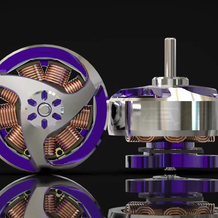 RCinpower EVO 0802 pro 28800KV Brushless Motor Indoor Racing Motor 60-75mm Size for High-Speed Racing Applications