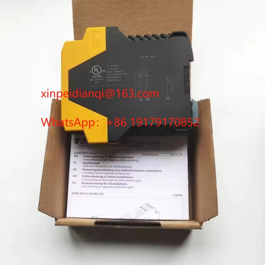 

Original ESR5-NO-41-24VAC-DC safety relay Module In stock