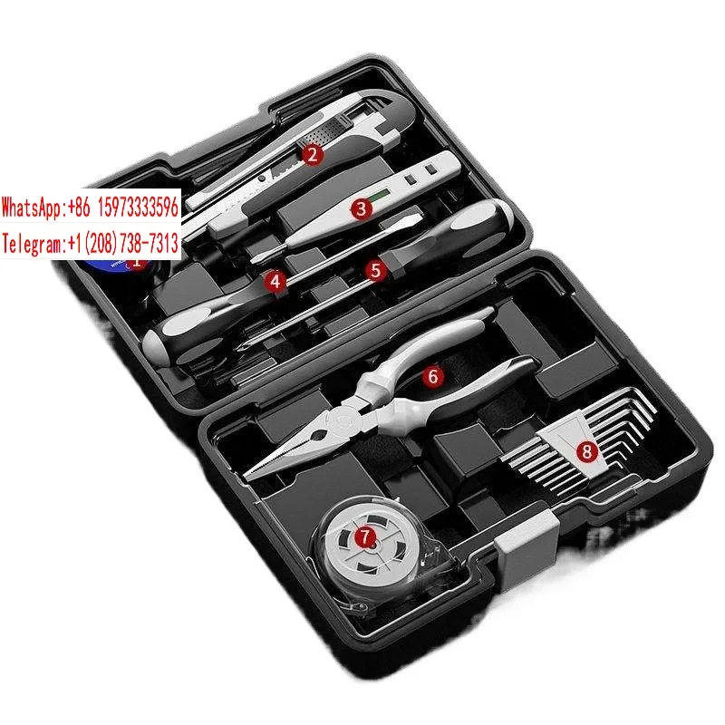 Home Tool Kit Set Multi Function Electrical Repair Combo for Family Car