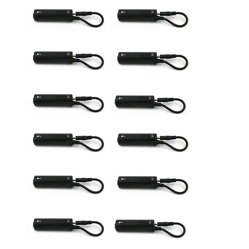 

Конвертер для гитары ABXI, 12 шт., аудиоинтерфейс для телефона, гитарный тюнер, конвертер гитарного сигнала, аудиокабель, гитарный звуковой эффектор