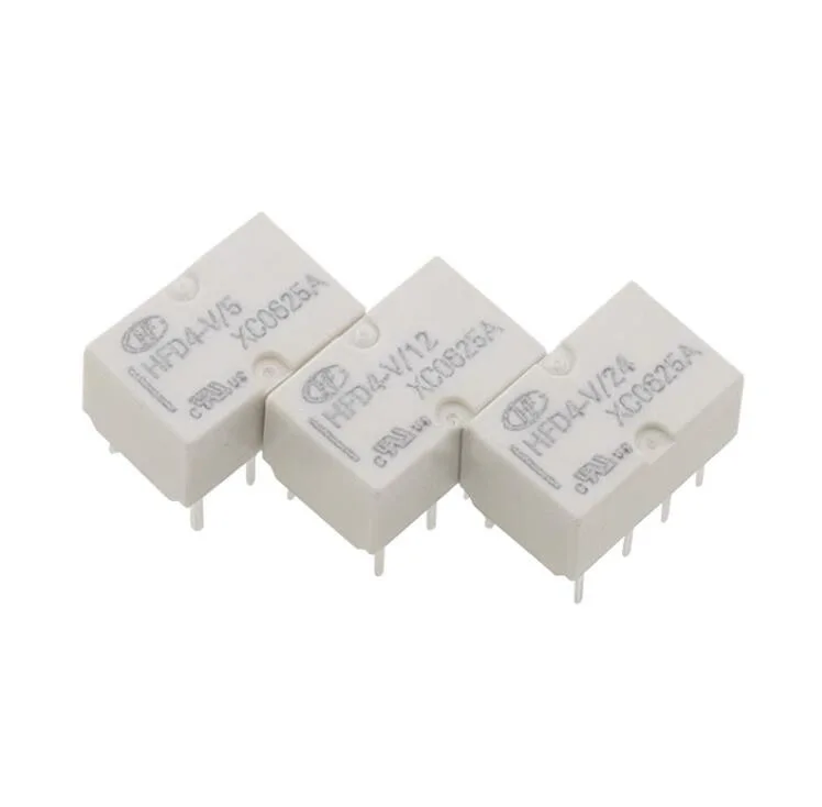 HFD4/5, 3, 12, 24VDC-S, SÊNIOR, S1R, 2A8pin, DPDT, 2A, relé novo, 5 PCes pelo lote