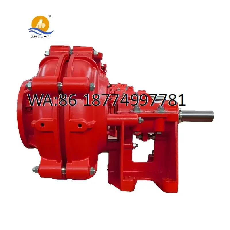 custom Centrifugal Rubber Liner Slurry Pump for Iron Ore Pulp