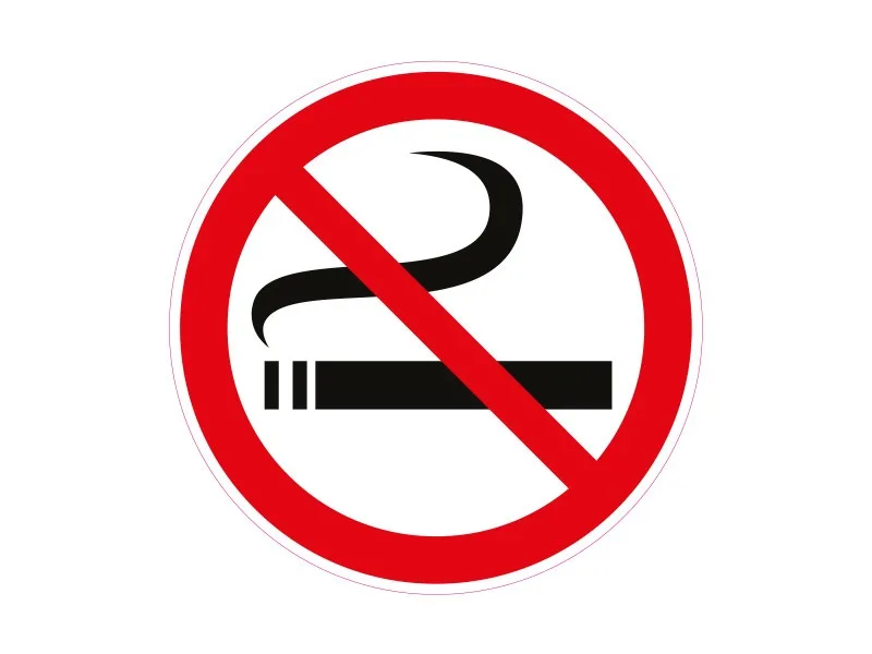 

Warning Sign No Smokeing Smoking Fire Prohibited Smoke Sticker NEW-