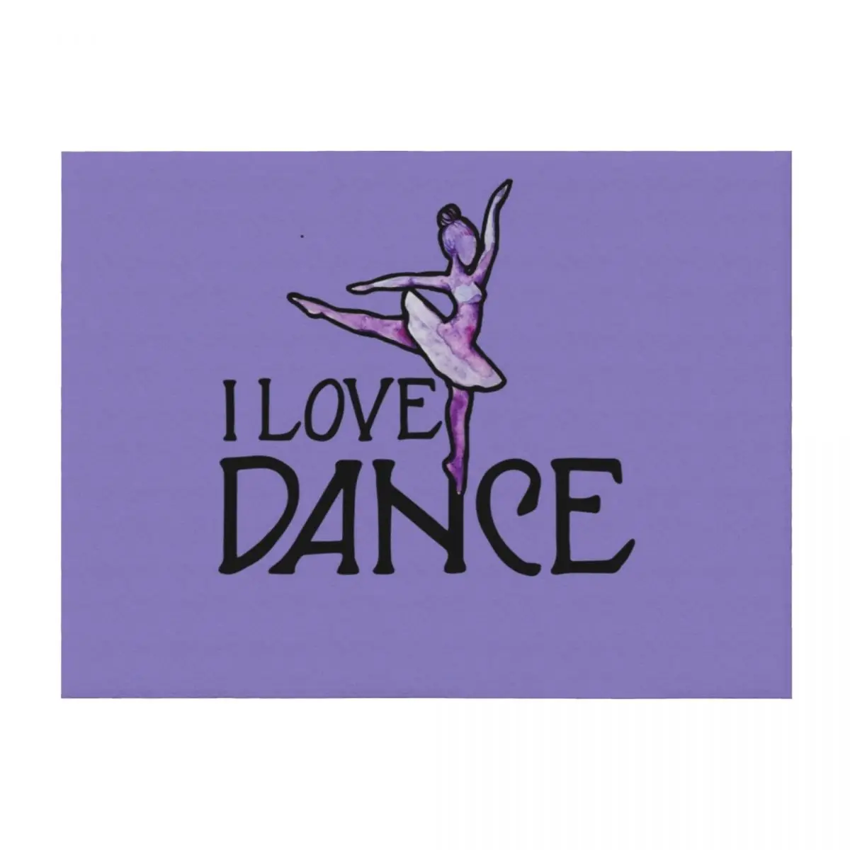 

I love Dance Throw Blanket Thin Sleeping Bag Sofa Quilt Luxury Thicken Blankets