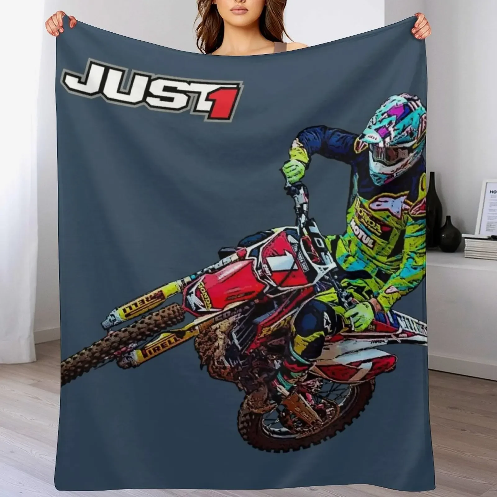 

MOTO-X Throw Blanket Sleeping Bag funny gift Extra Large Throw Blankets