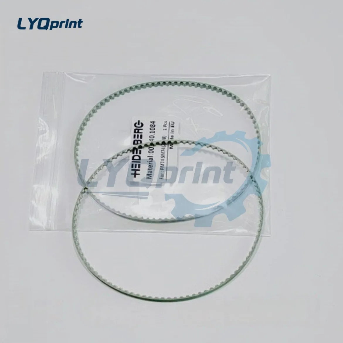 Heidelberg PM74 SM74 Delivery Timing Belt 91 Tooth Imported Drive Belt 00.540.1084 Printing Press Replacement Spare Part