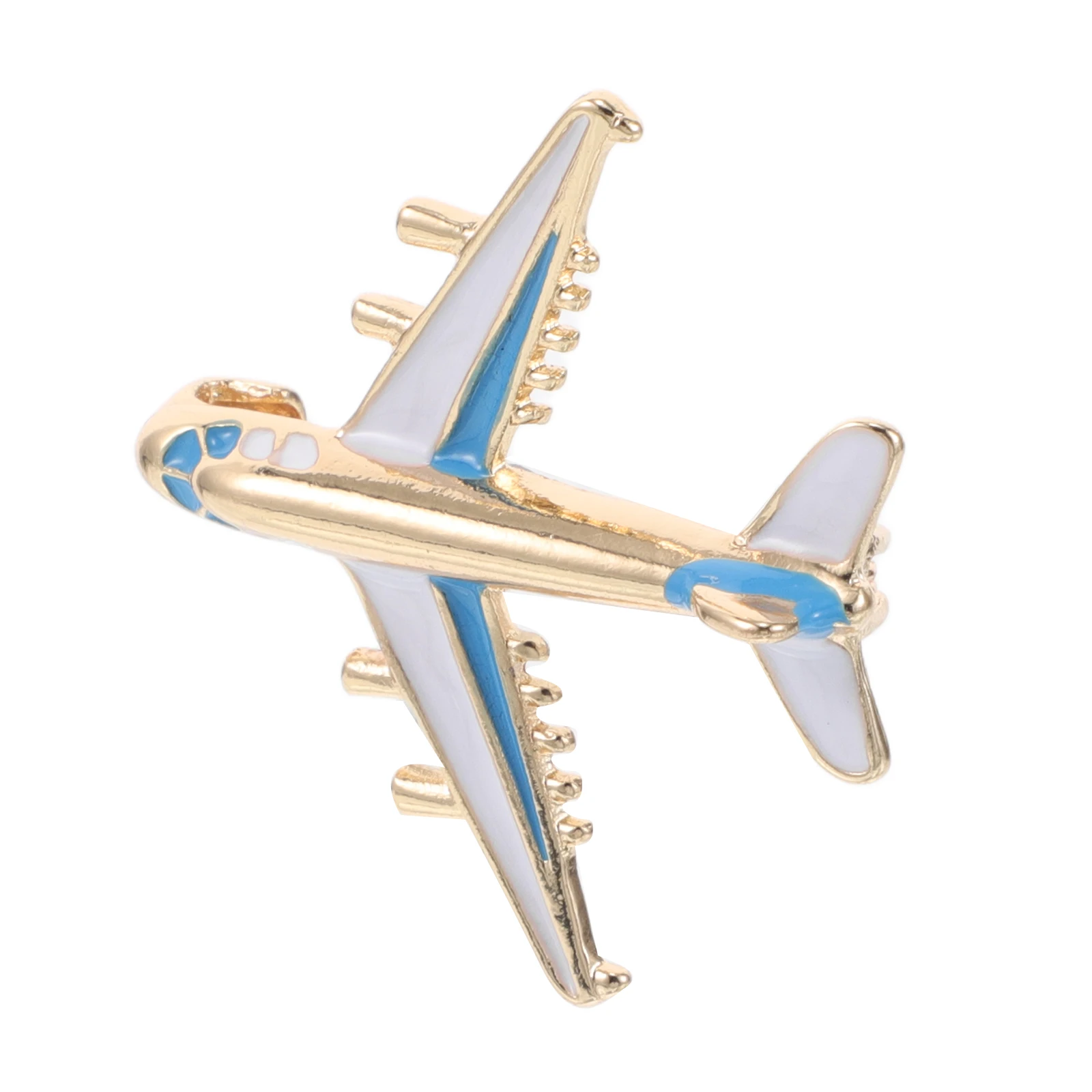 

Airplane Brooch Badge Bag Shirt Jewelry Plane Pin Bag Pin Plane Accessories Uniform Lapel Shirt Collar Uniform