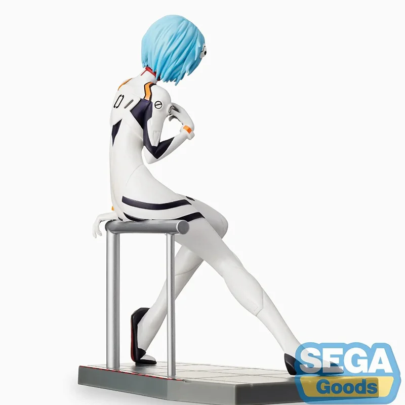 【أصلي 100%】SEGA Original Evangelion: إصدار مسرحي جديد محدود من الشكل المميز Ayanami Rei Anime Cartoon Garage Kit