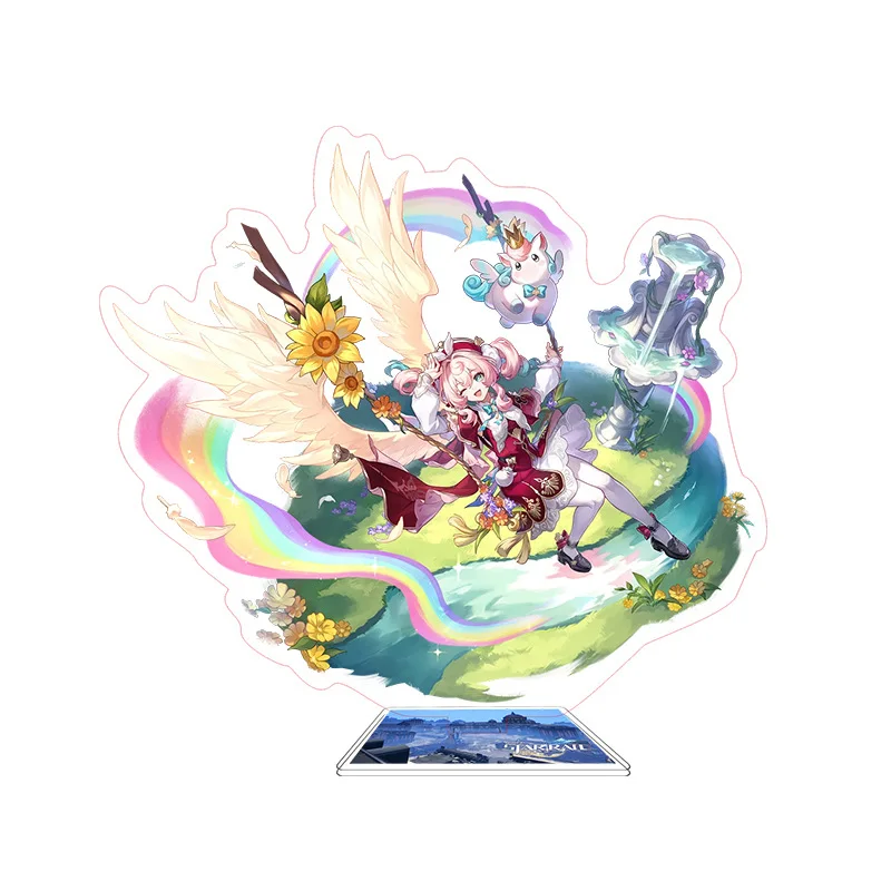 Honkai Star Rail Aglaea Mydeimos Tribios Herta Figure Robin Acrylic Stand Model Plate Cosplay Anime Keychain Fans Gift