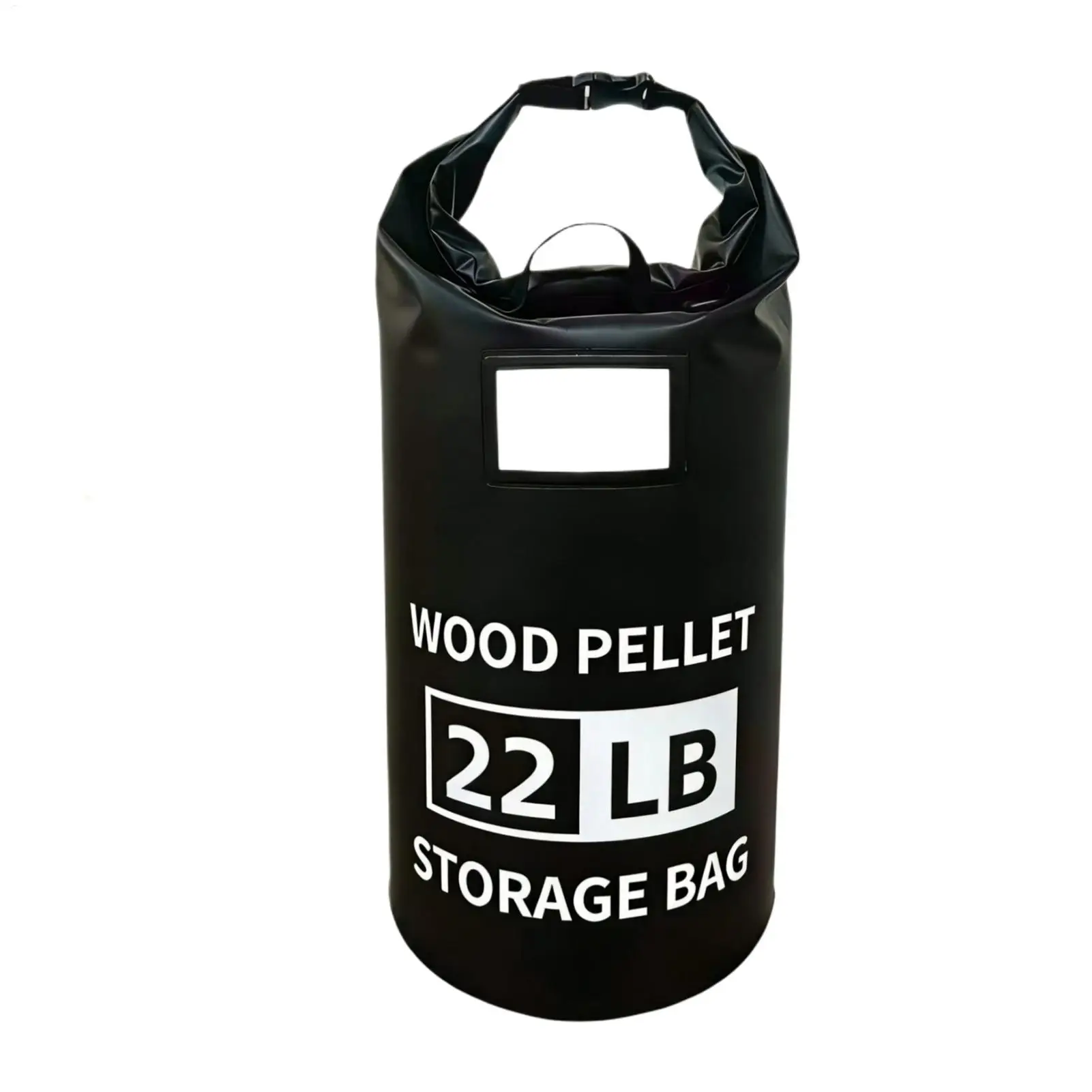 

Wood Pellet Container 22 Lbs Capacity Charcoal Dispenser Bag Portable Charcoal Storage for Grilling Barbecue Outdoor Camping