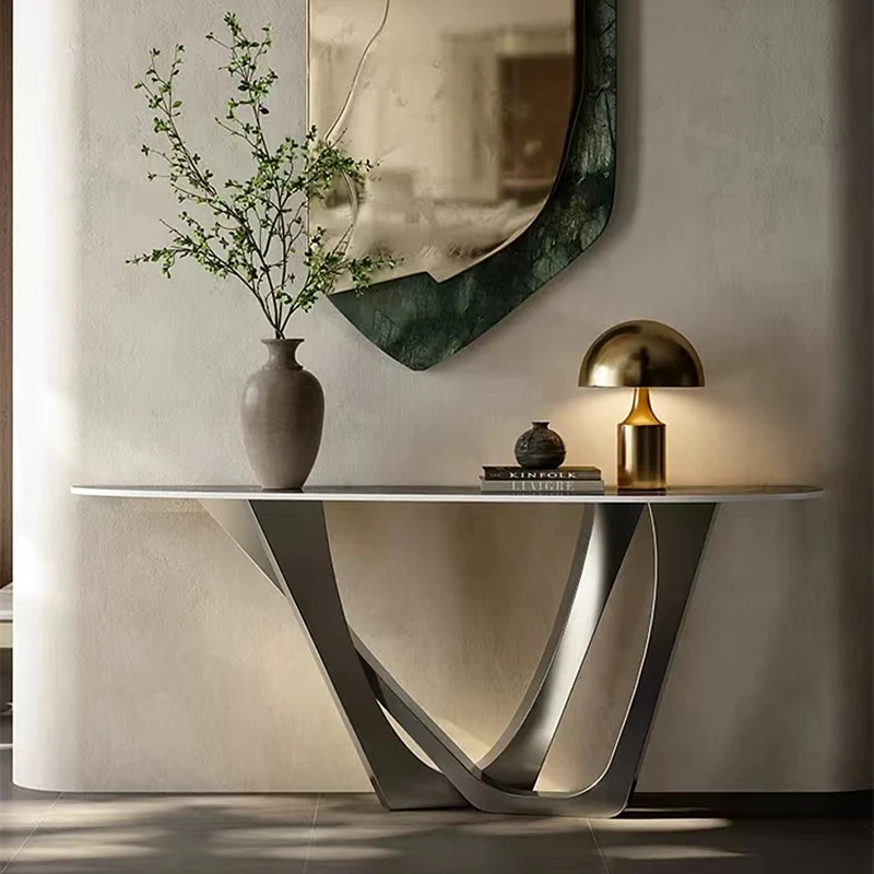 

Modern Entryways Table Storage Design Luxury Console Table Decoration Hallway Wooden Entrance Console Living Room Cabinet