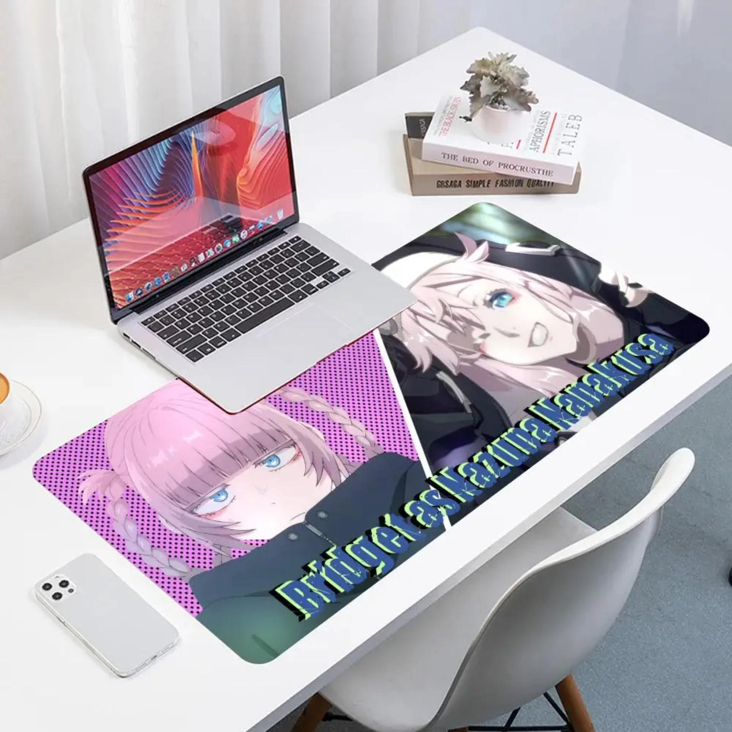 Anime Desk Mat Luxury Desk Mat Large Mouse Pad Gaming Keyboard Mouse Pad Office Computer Cushion