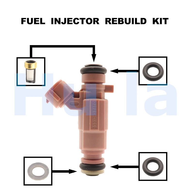 

Fuel Injector Repair Kits for 2000-2005 Hyundai Accent 1.6L 1.5L 35310-37170