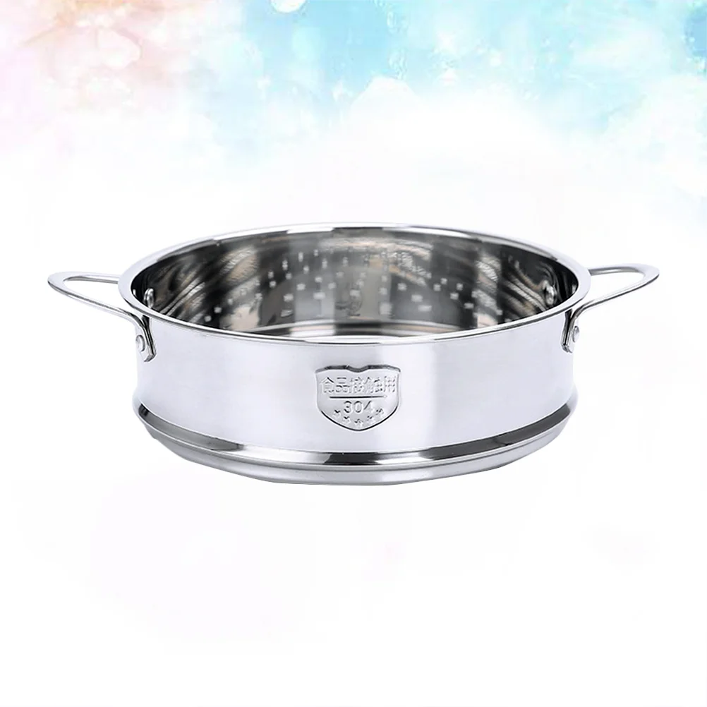 

18 Cm Collapsible Strainer Cookware Steamer Grid Filter Food Basket Stainless Steel Silver Baby