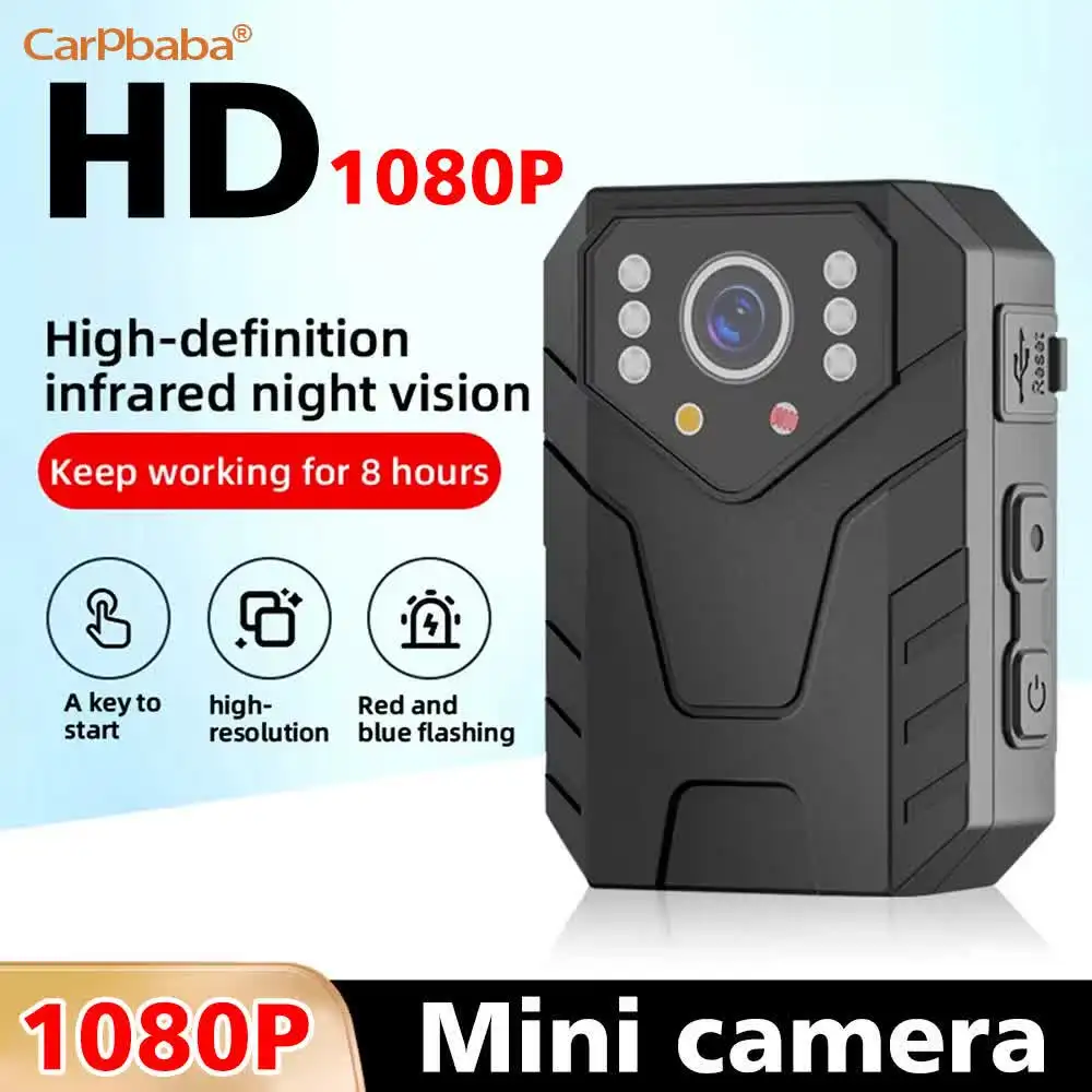 

Mini Body Camera Full HD 1080P Night Vision Video Recorder Sports DV Security Guard Police Cam Site Enforcement Camcorders