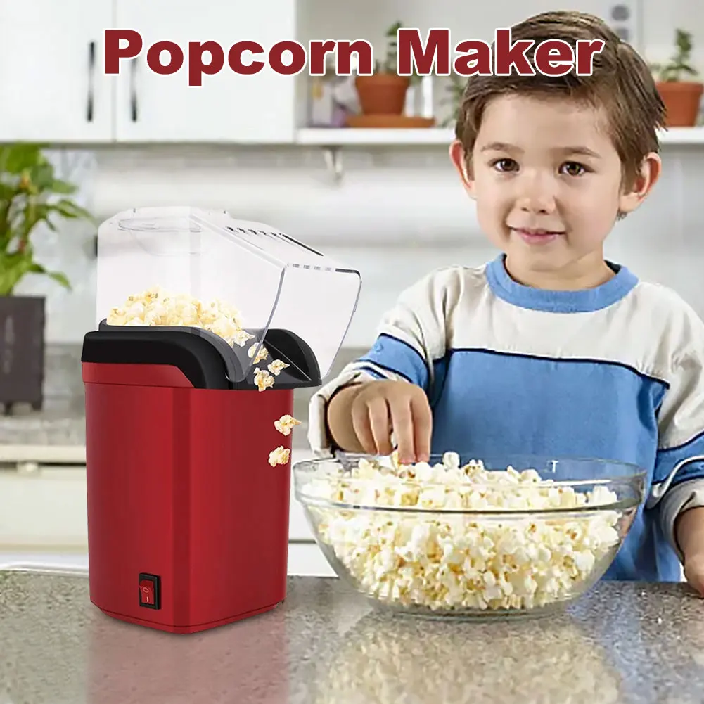 Fugacal Machine à Popcorn, Bol à Popcorn, Four à Micro-Ondes Pliant Bol à Popcorn Machine à Popcorn en Silicone Outil de Cuisine Maison Rouge