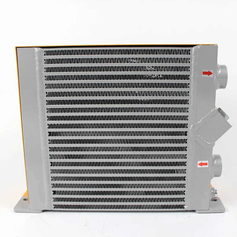 

AH1012T1-CA 100L/min Hydraulic Oil Cooler with Bypass Valve for Hydraulic System Industrial Air Heat Exchanger Oil Radiator