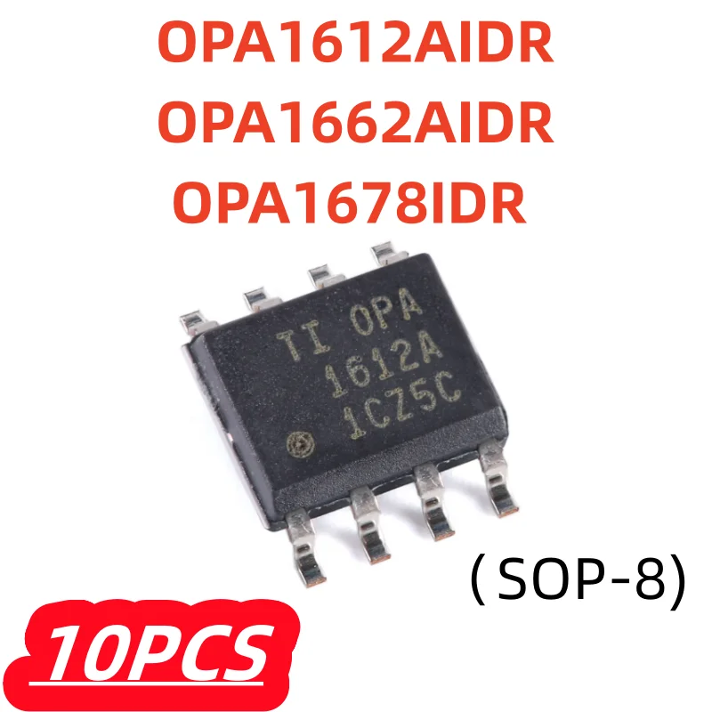 10Pcs/lot 100% New OPA1612AIDR OPA1612A OPA1662AIDR OP1662 OPA1678IDR OPA1678 Audio Operational Amplifier Chip