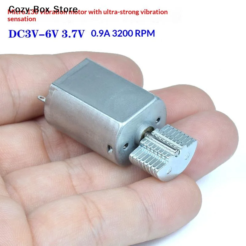 [ZY]1/5Pcs Mini 130 DC Vibration Motor Eccentric Wheel 20mm Vibrating Motor Strong Vibration DC3‑6V For DIY Electronic Parts[ZY]