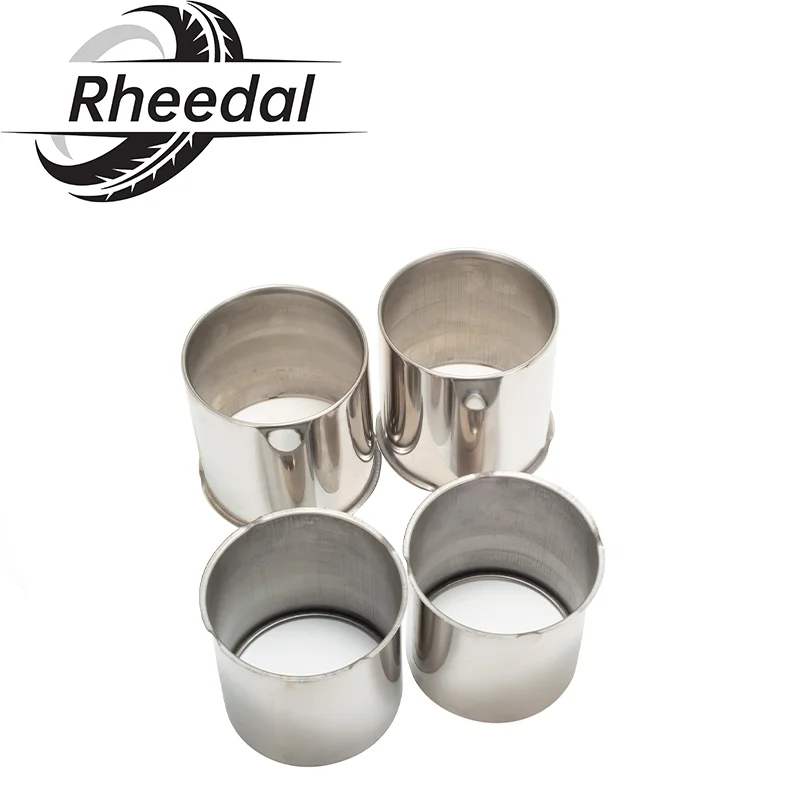 

Колпачки для центра диска колеса прицепа Rheedal, 2/4 шт., 124,4 мм/4,9 дюйма (внешний диаметр) и 122 мм/4,8 дюйма (внутренний диаметр), из нержавеющей стали, 4,9 дюйма, с открытым концом, на защелках