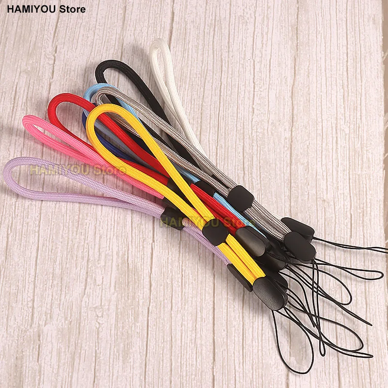 Adjustable Mobile Phone Strap Color Wrist Lanyard