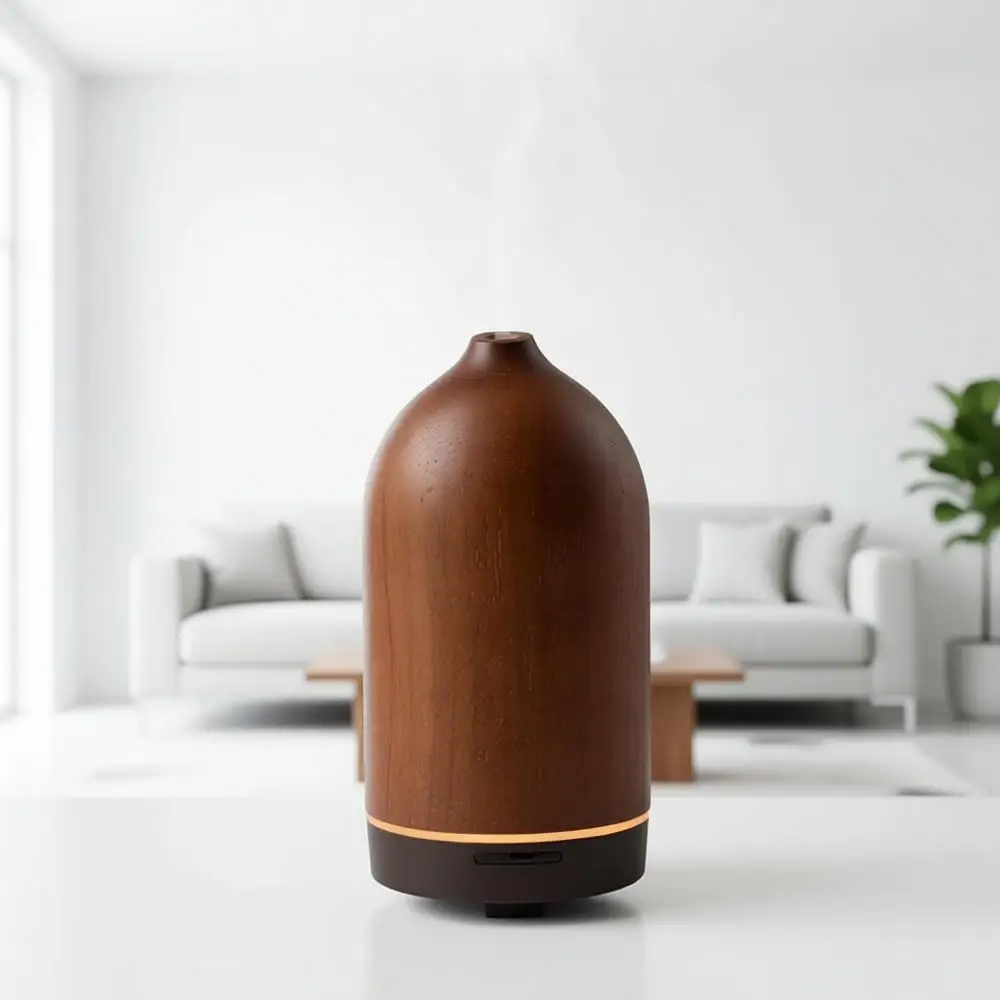 

Аромадиффузор на 120 мл - Создает приятную атмосферу в помещении - Ароматерапевтические диффузоры для дома или офиса