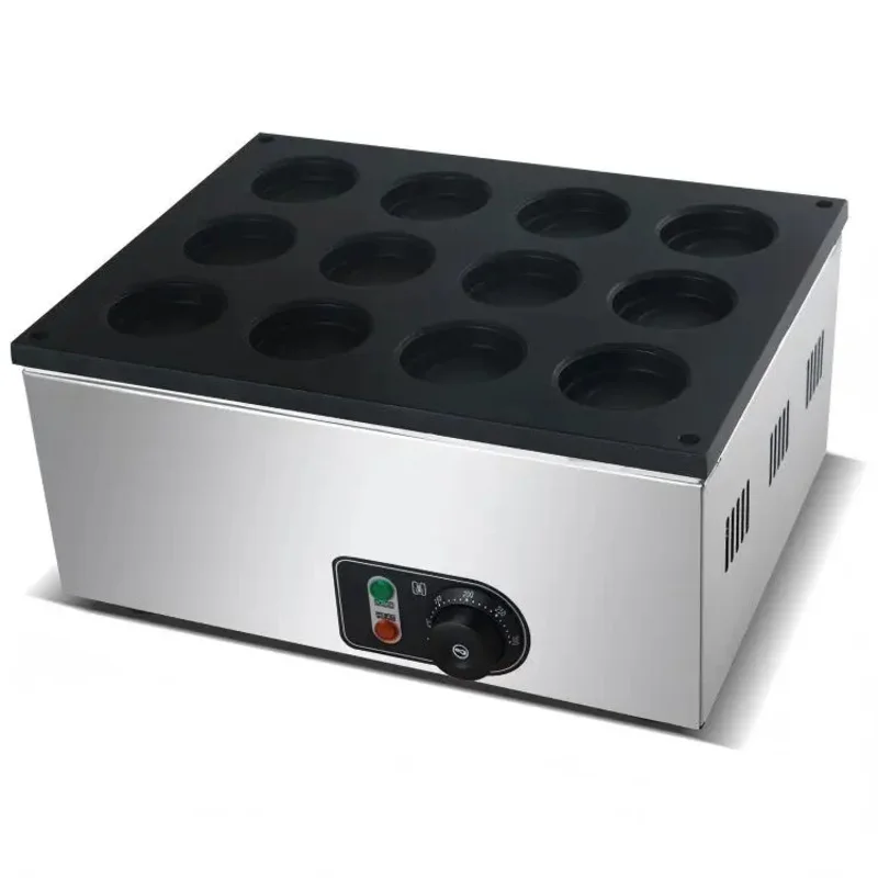 New Birui Red Bean Machine Commercial Wheel Cake Maker Mobile Stall Electric Heating Internet-Famous Snack Equipment
