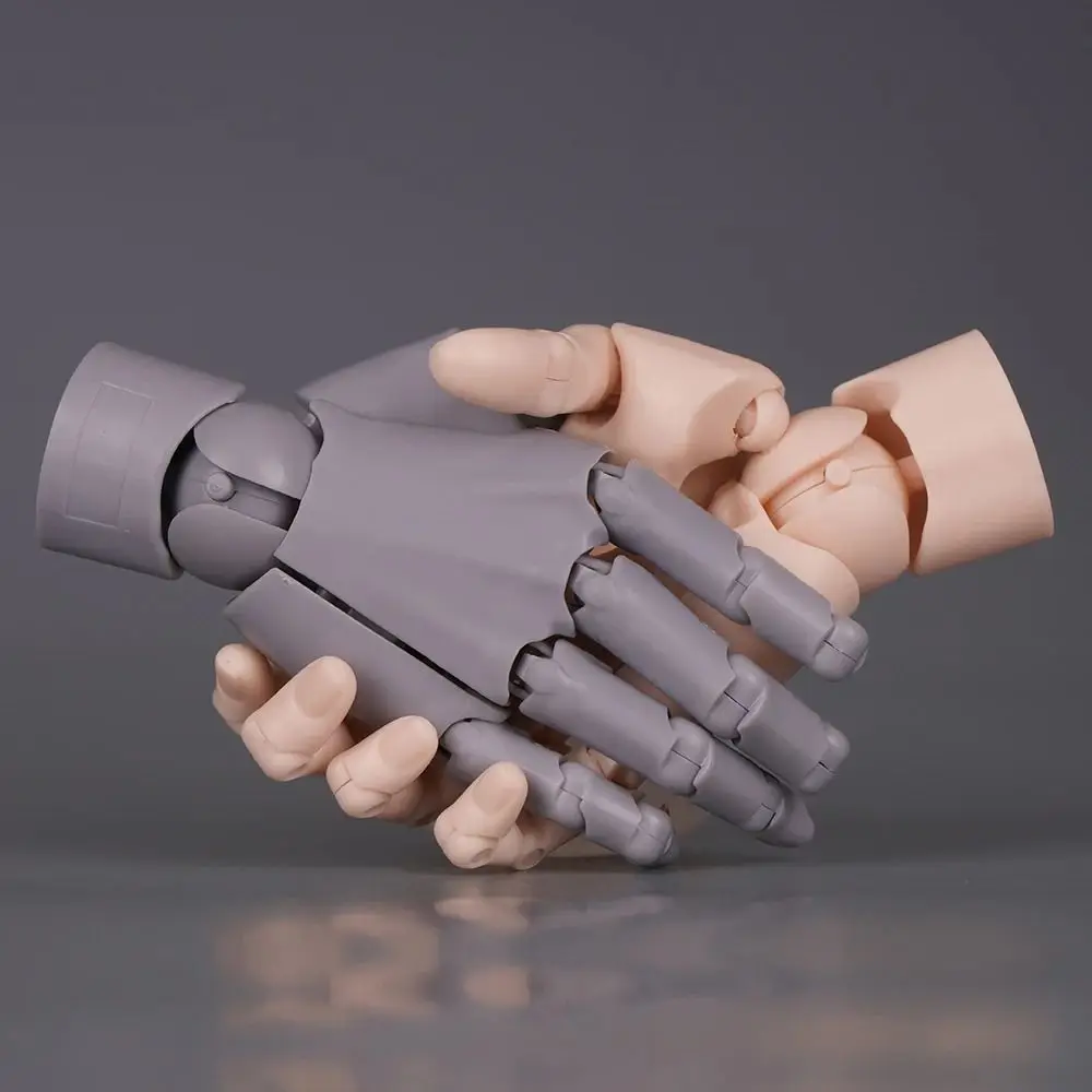 

Plastic Hand Joint Movable Model Right Hand Biomimetic Simulation Hand Action Figure Sculpture Articulated Anime Hand Model