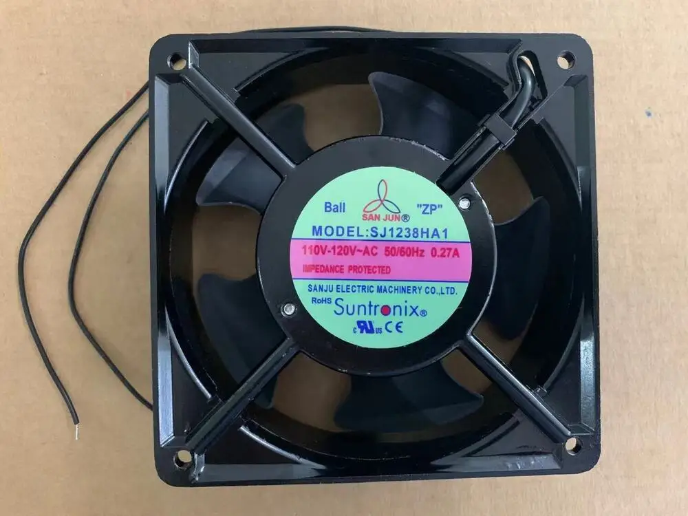 Suntronix SJ1238HA1 AC case fan 12CM 12038 120mm 120*120*38MM 110V industrial