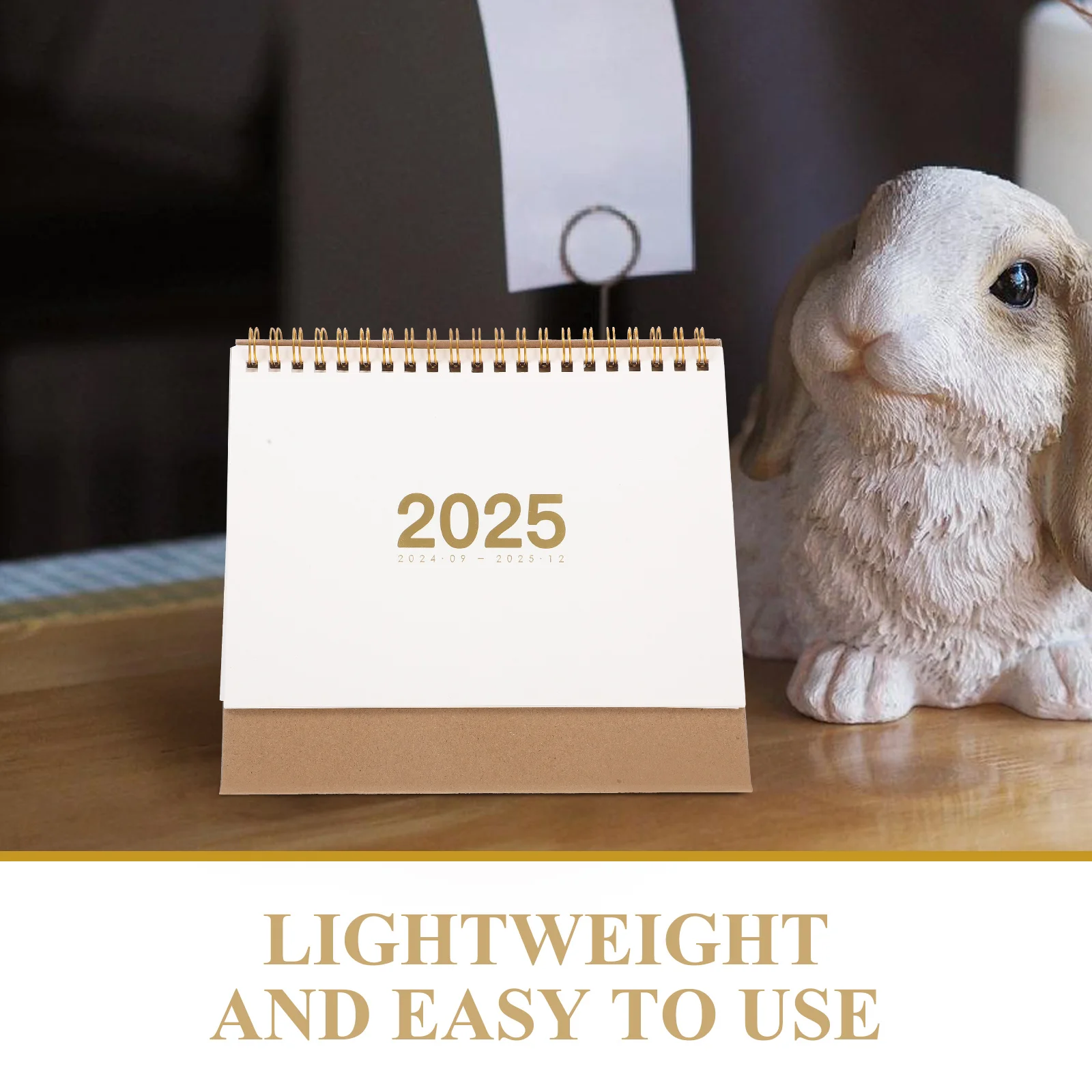 

2025 Desk Calendar Standing Desktop Weekly Planner Office Flip Table