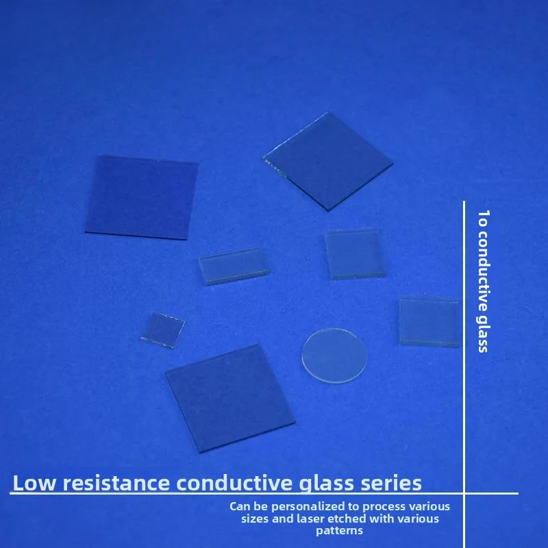 Custom Lab FTO ITO Conductive Glass Etched Interdigital Electrode Spiral Drilling Invoice Available