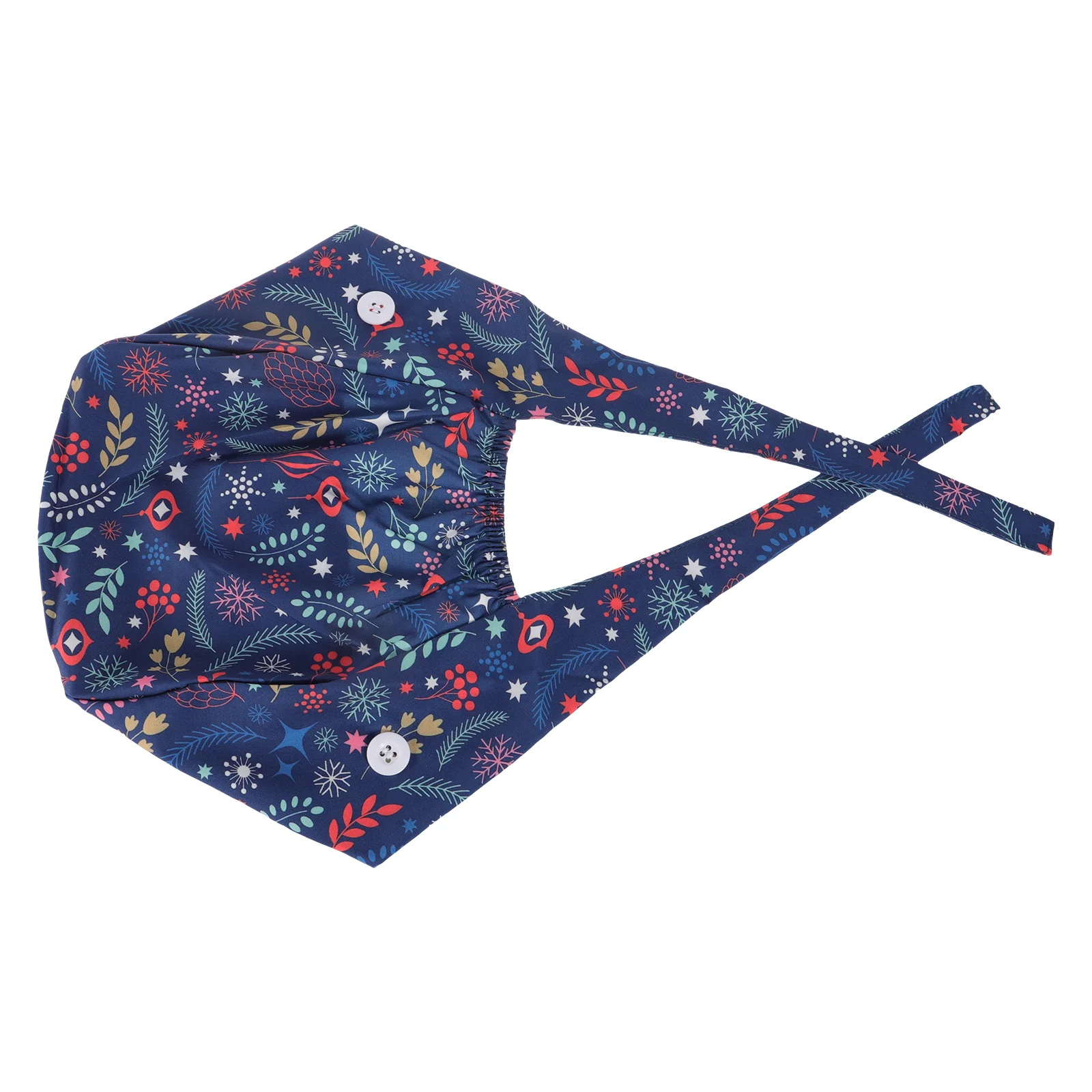 Dustproof Toe Cap Men Hats Nurse Caps for Women Scrub Rear Tie Polyester Nurses